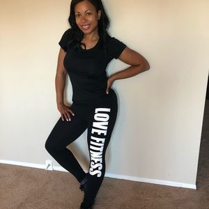 Love Fitness 2 Pair Leggings Bundle